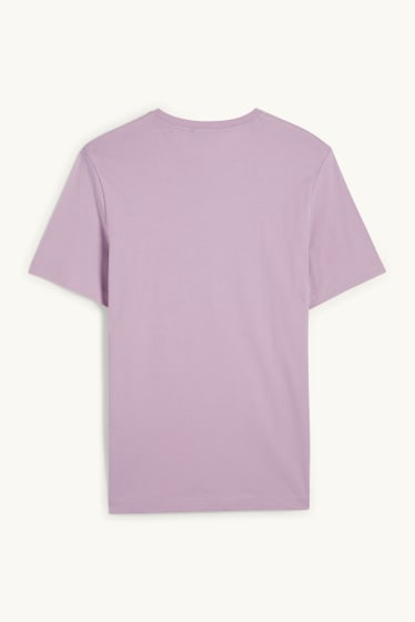 Herren - T-Shirt - Regular Fit - hellviolett