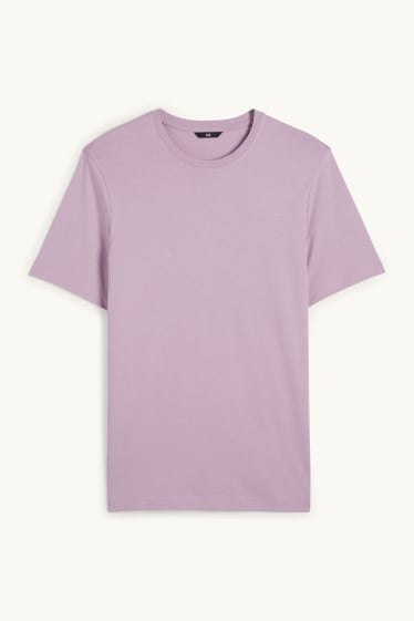 Herren - T-Shirt - Regular Fit - hellviolett