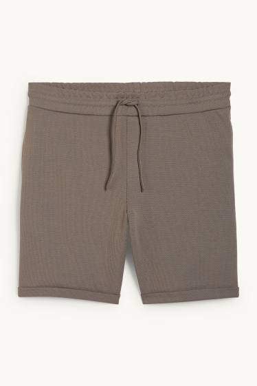 Hommes - Short - marron foncé