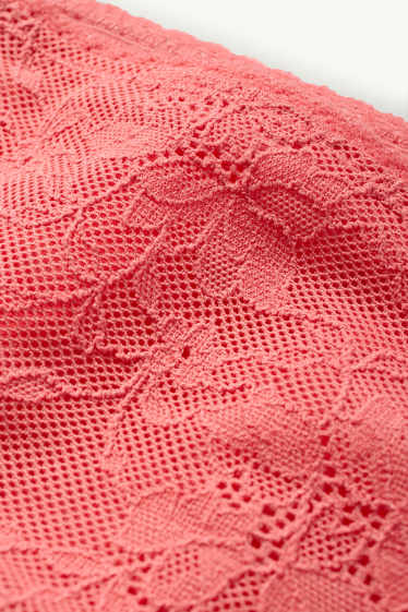 Dámské - Kalhotky - lososová barva