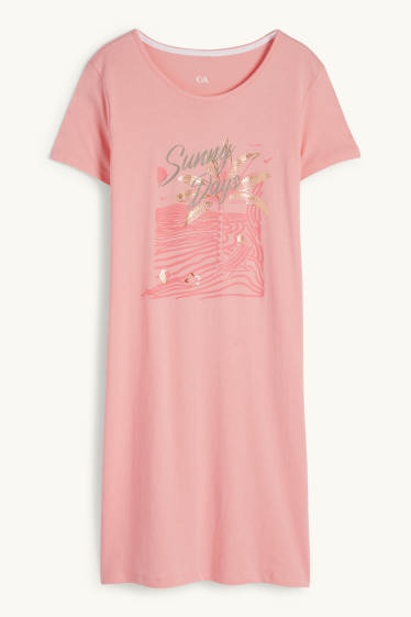 Femmes - Chemise de nuit - rose