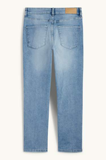 Dona - Slim Jeans - mid waist - texà blau clar