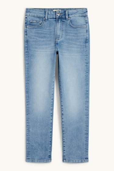Dona - Slim Jeans - mid waist - texà blau clar