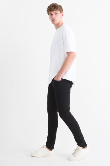 Mężczyźni - Skinny jeans - LYCRA® - czarny