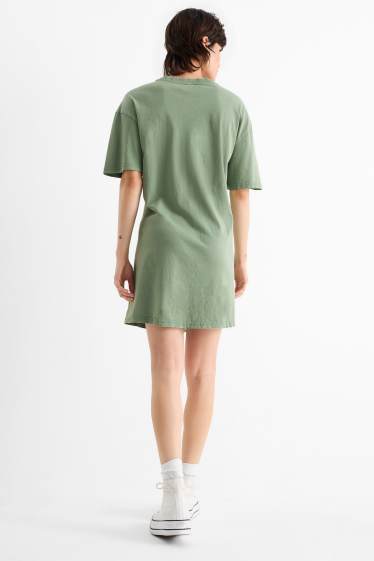 Dona - Vestit estil samarreta - verd