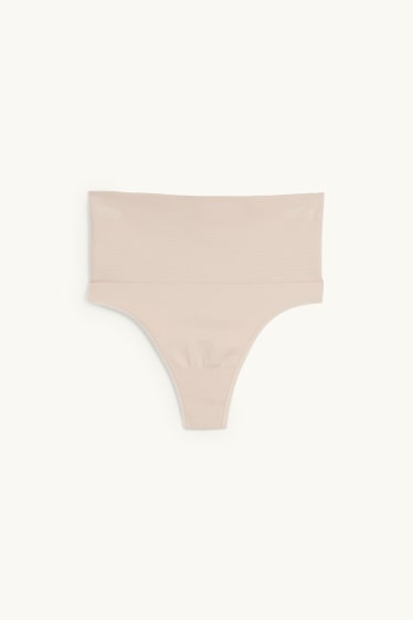 Damen - Shaping-Slip - seamless - hellbeige