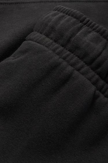Heren - Sweatshorts - zwart