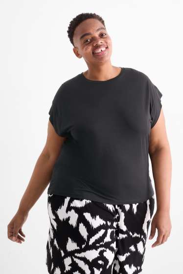 Damen - T-Shirt - schwarz