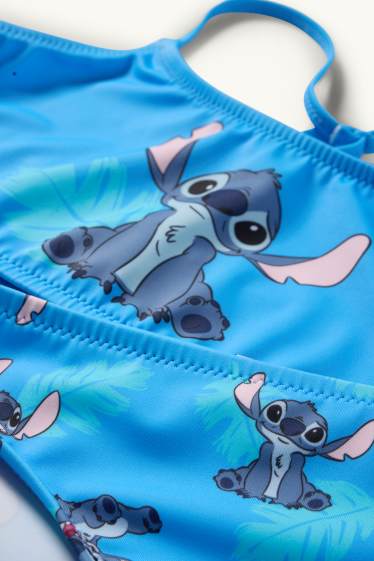 Enfants filles - Lilo & Stitch - bikini - LYCRA® XTRA LIFE™ - 2 pièces - bleu