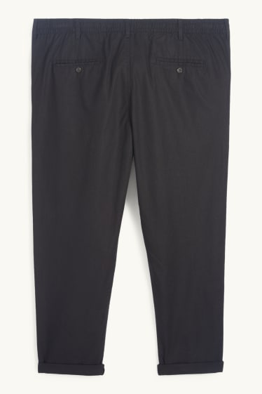 Pánské - Kalhoty chino - regular fit - černá