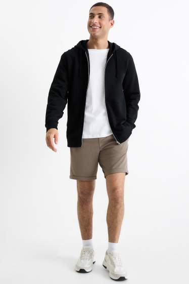 Hommes - Short - marron foncé