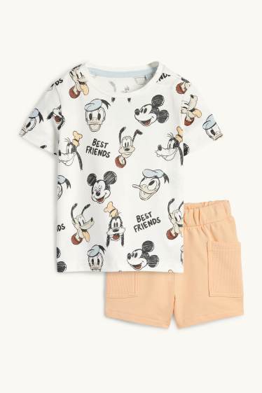 Baby Jungen - Disney - Baby-Outfit - 2 teilig - orange