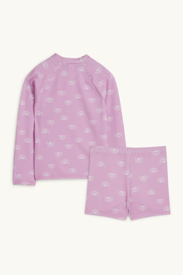 Nadó nena - Sols - conjunt de bany amb filtre solar UV - LYCRA® XTRA LIFE™ - 2 peces - rosa