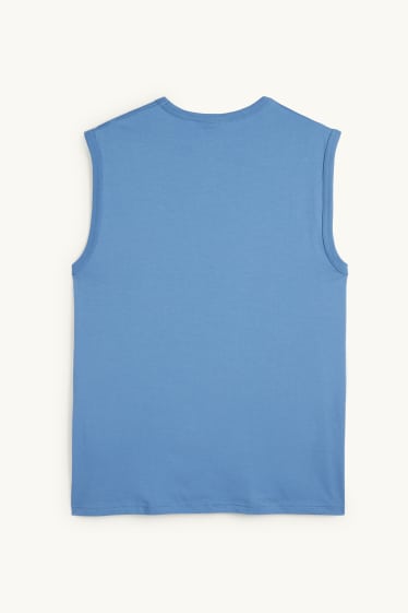 Herren - Tank Top - blau