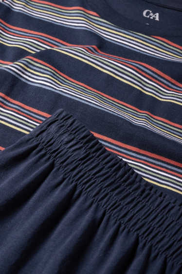 Hombre - Pijama corto - azul oscuro