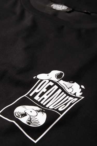 Hommes - T-shirt - relaxed fit - Peanuts - noir