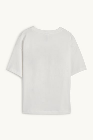 Kinder Mädchen - Kuromi - Kurzarmshirt - weiß