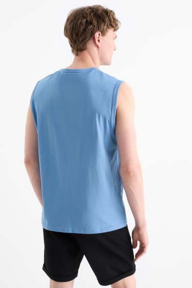 Herren - Tank Top - blau