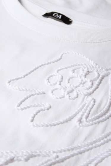 Femmes - T-shirt - regular fit - blanc