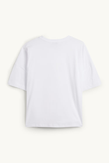Femmes - T-shirt - regular fit - blanc