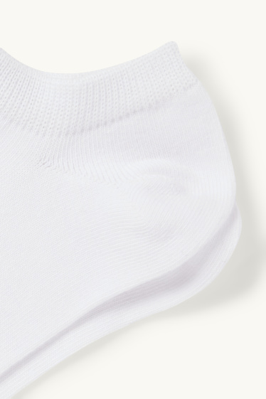 Uomo - Confezione da 10 - calzini corti - bianco