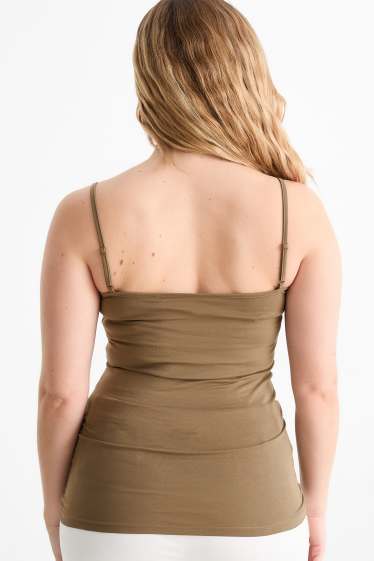 Femmes - Lot de 2 - haut  - marron