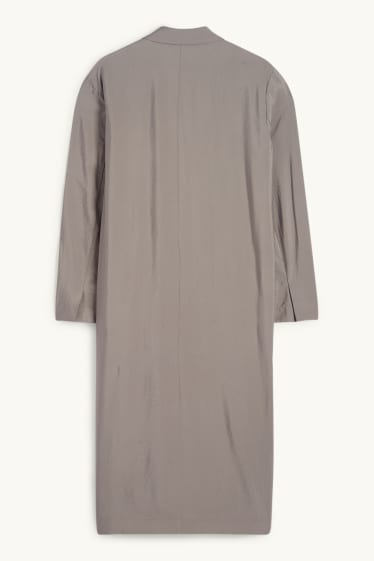 Damen - Mantel - grau