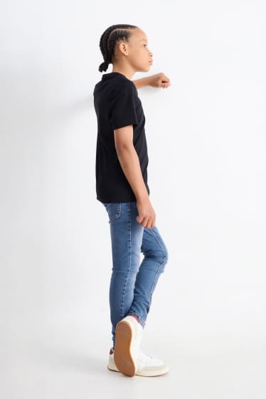 Nen - Skinny jeans - texà blau