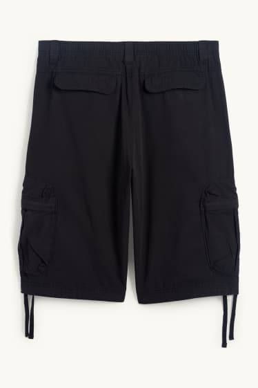 Herren - Cargoshorts - schwarz