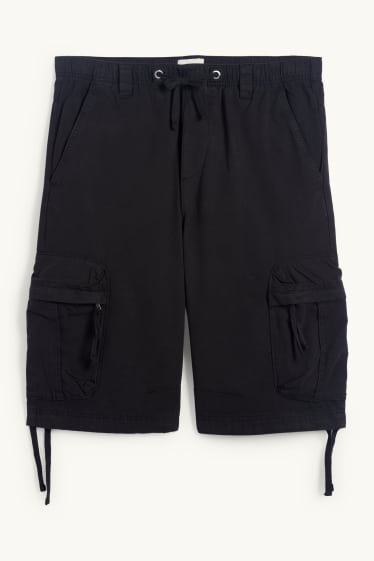 Herren - Cargoshorts - schwarz