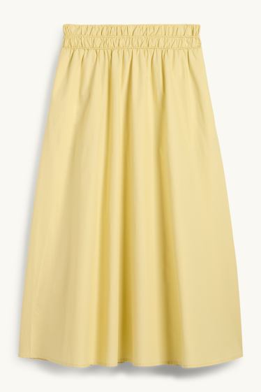 Women - Skirt - light yellow