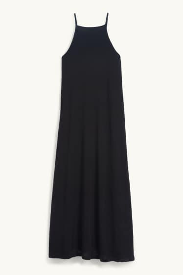 Donna - Vestito svasato - nero