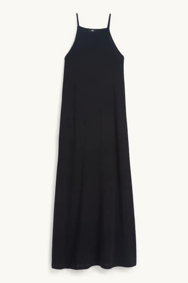 Donna - Vestito svasato - nero