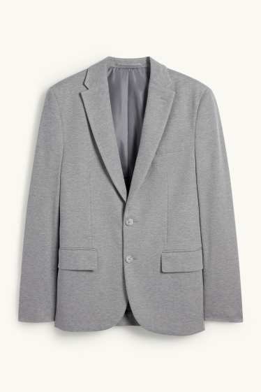 Herren - Baukasten-Sakko - Slim Fit - grau