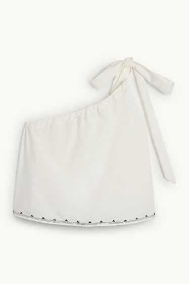 Damen - Rangsutra x C&A - Blusentop - cremeweiß