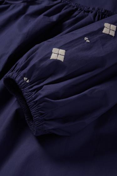 Femmes - Rangsutra x C&A - robe de coupe évasée - bleu foncé