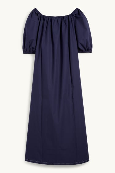 Femmes - Rangsutra x C&A - robe de coupe évasée - bleu foncé