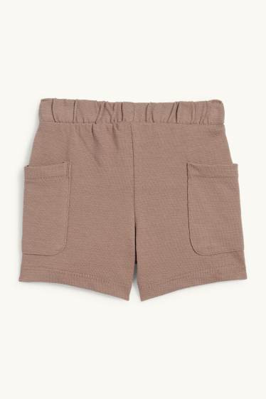 Baby Boys - Baby cargo shorts - brown