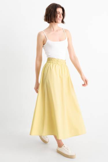 Women - Skirt - light yellow