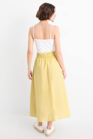 Women - Skirt - light yellow