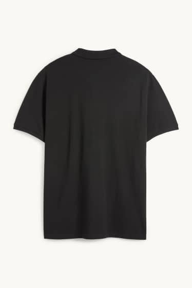 Pánské - Polokošile - černá