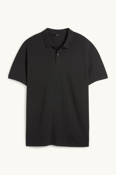 Pánské - Polokošile - černá