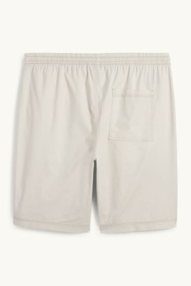 Hommes - Short - beige clair