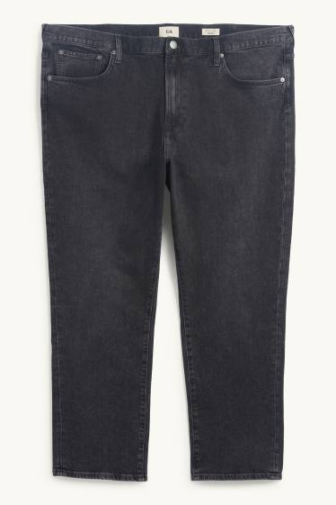 Herren - Regular Jeans - LYCRA® - dunkeljeansgrau