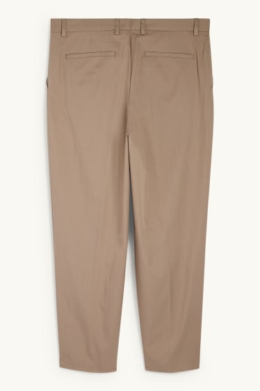 Home - Pantalons combinables - regular fit - marró clar