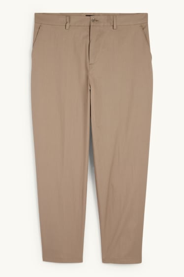 Home - Pantalons combinables - regular fit - marró clar