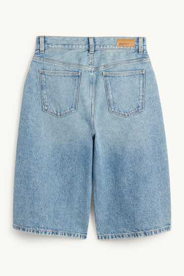 Kinderen: meisjes - Bermuda van spijkerstof - jeanslichtblauw