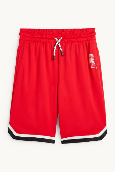 Kinder Jungen - Funktions-Shorts - rot