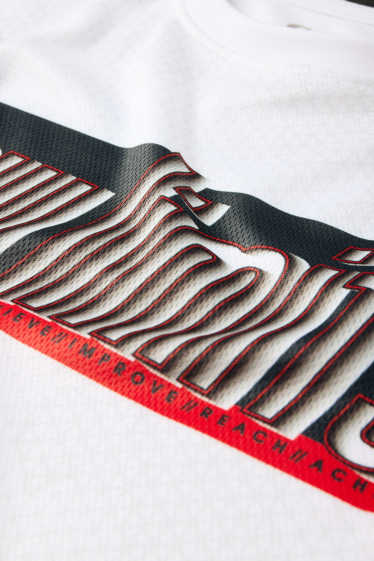 Kinder Jungen - Funktions-Shirt - weiss