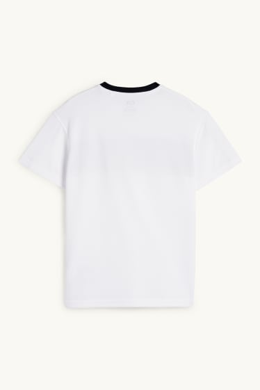 Kinder Jungen - Funktions-Shirt - weiss